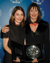 DGA Awards Sofia Coppola and Angelica Huston